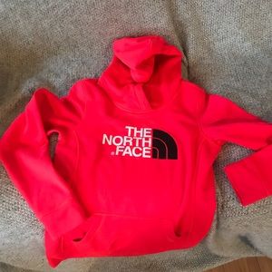 Neon North Face Sweatshirt
